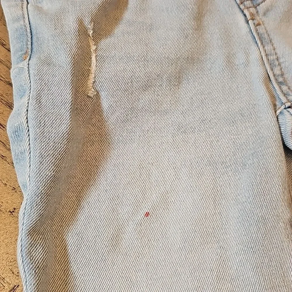 Celebrity Pink Light Blue Distressed Jeans Size 5 Girls